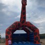 château girafe jeu gonflable